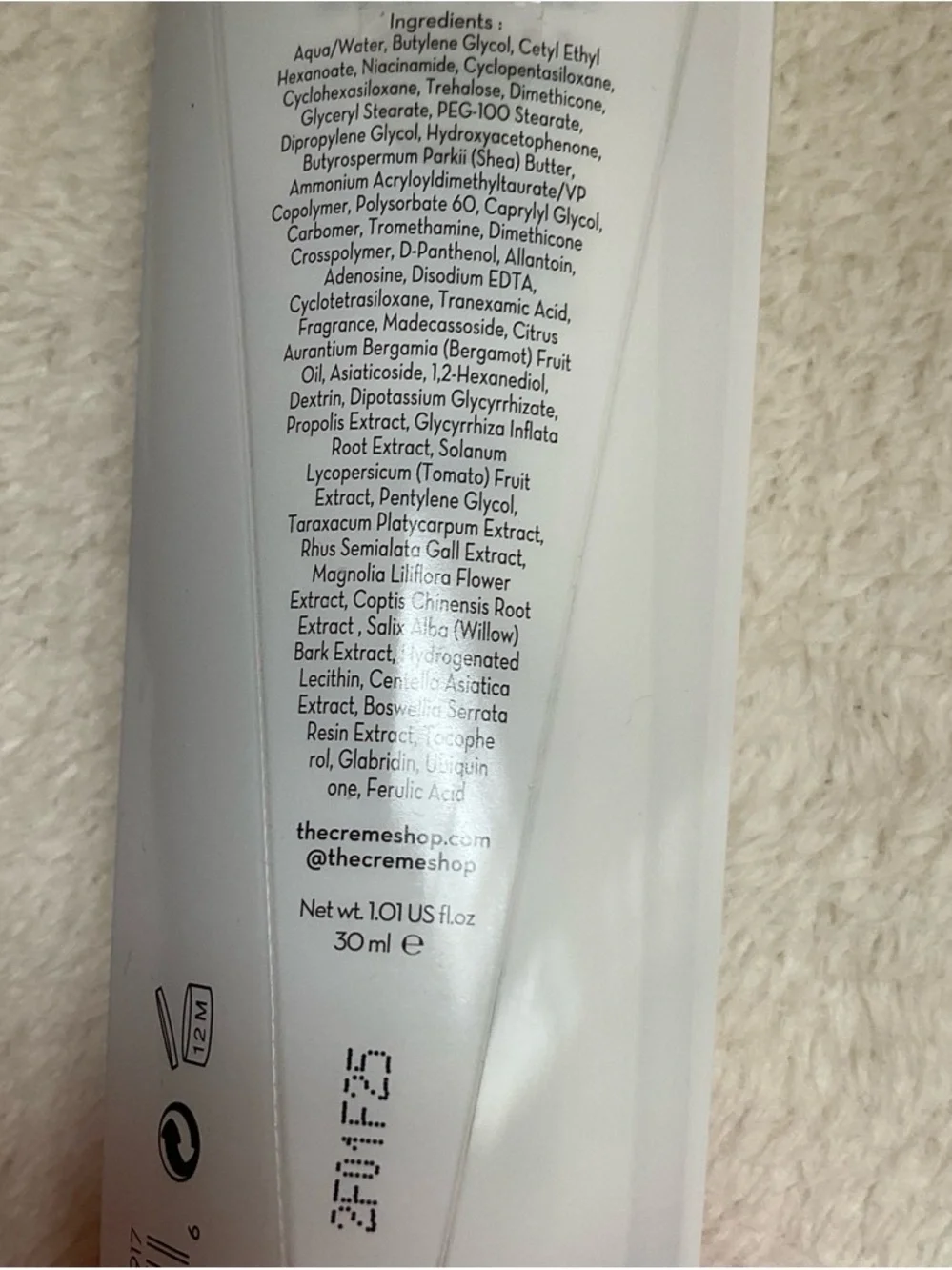 The Crème Shop What Acne? Spot Treatment - White & Red